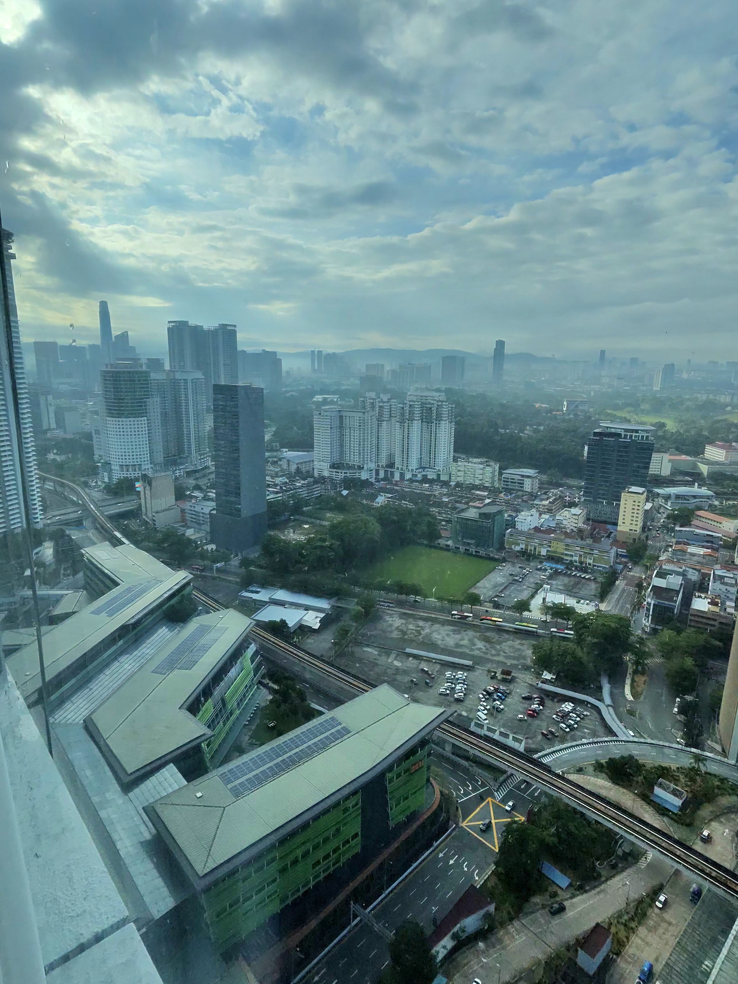 The view from Le Meridien Kuala Lumpur