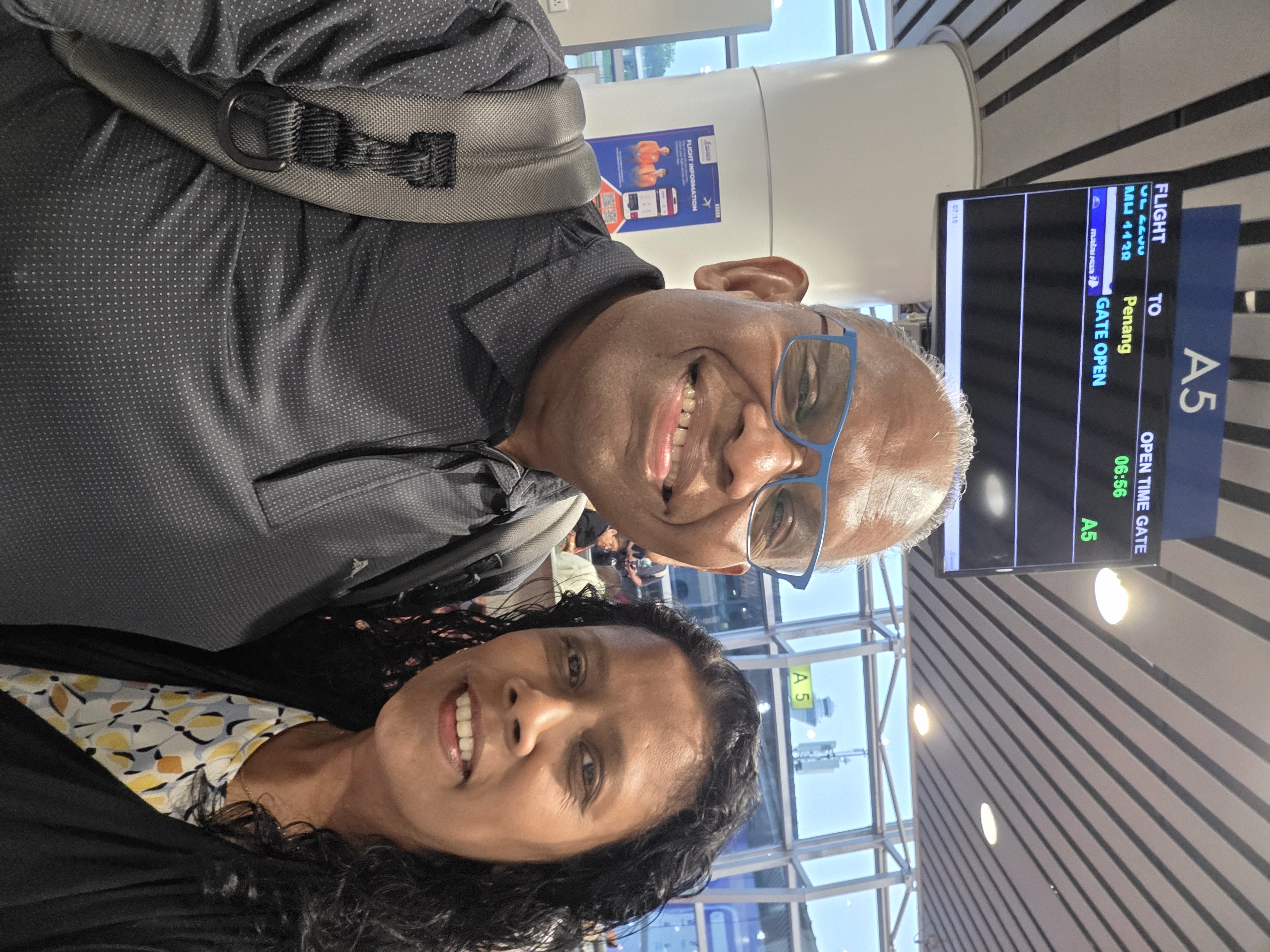 Setting off from Kuala Lumpur International Airport for Penang